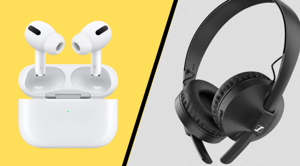 In ear headphones discount vs over ear headphones