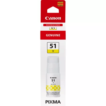 Canon GI-51Y 70ml Ink Bottle - Yellow | DID.ie - DID Electrical