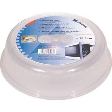 Microwave plate clearance cover