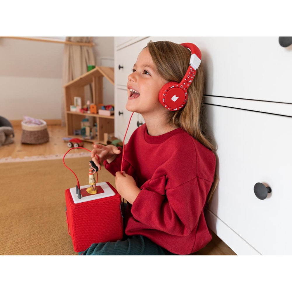 Tonies Kids Over-Ear Wired Headphones - Red | 10002564 from Tonies - DID Electrical