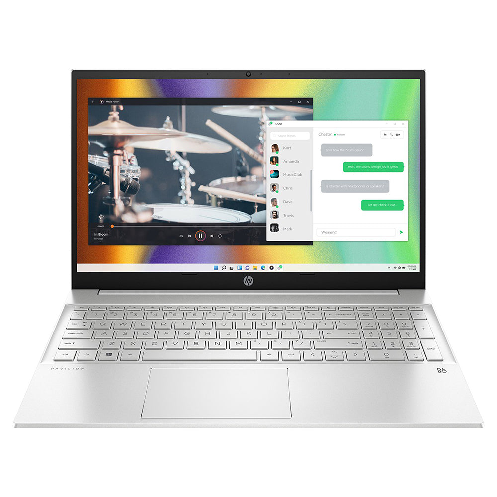 HP Pavilion AMD Ryzen 5 15.6" 8GB/256GB Laptop - Natural Silver | 15-EH2000NA from HP - DID Electrical