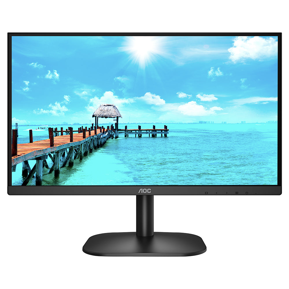 AOC 23.8" Full HD VGA/HDMI Monitor - Black | 24B2XDAM from AOC - DID Electrical