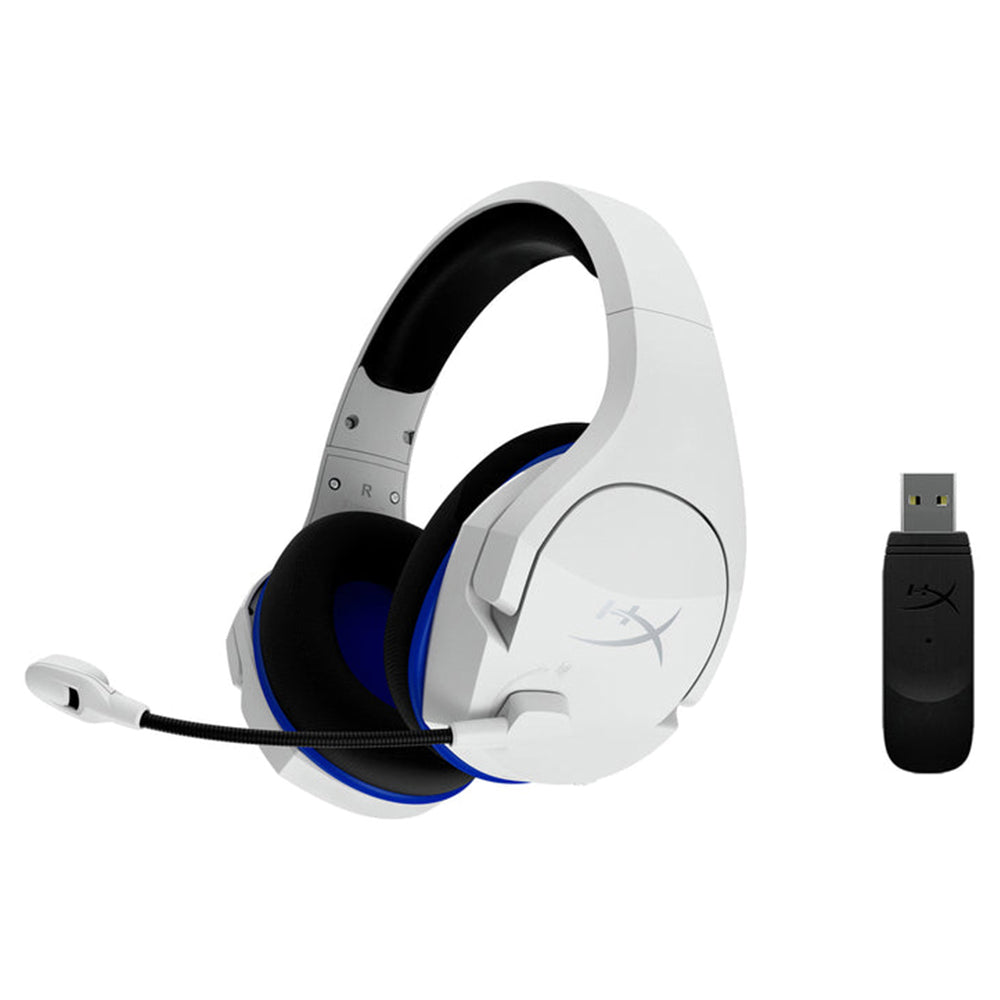 HyperX Cloud Stinger Core Wireless Gaming Headset - White &amp; Blue | 259-4P5J1AA from HyperX - DID Electrical