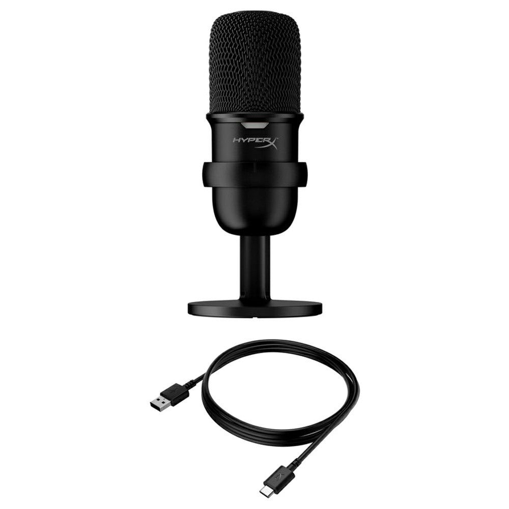 HyperX SoloCast USB Microphone - Black | 259-4P5P8AA from HyperX - DID Electrical