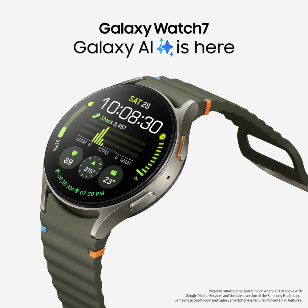 Samsung Galaxy Watch7- 40mm Green | SM-L300NZGAEUA from Samsung - DID Electrical