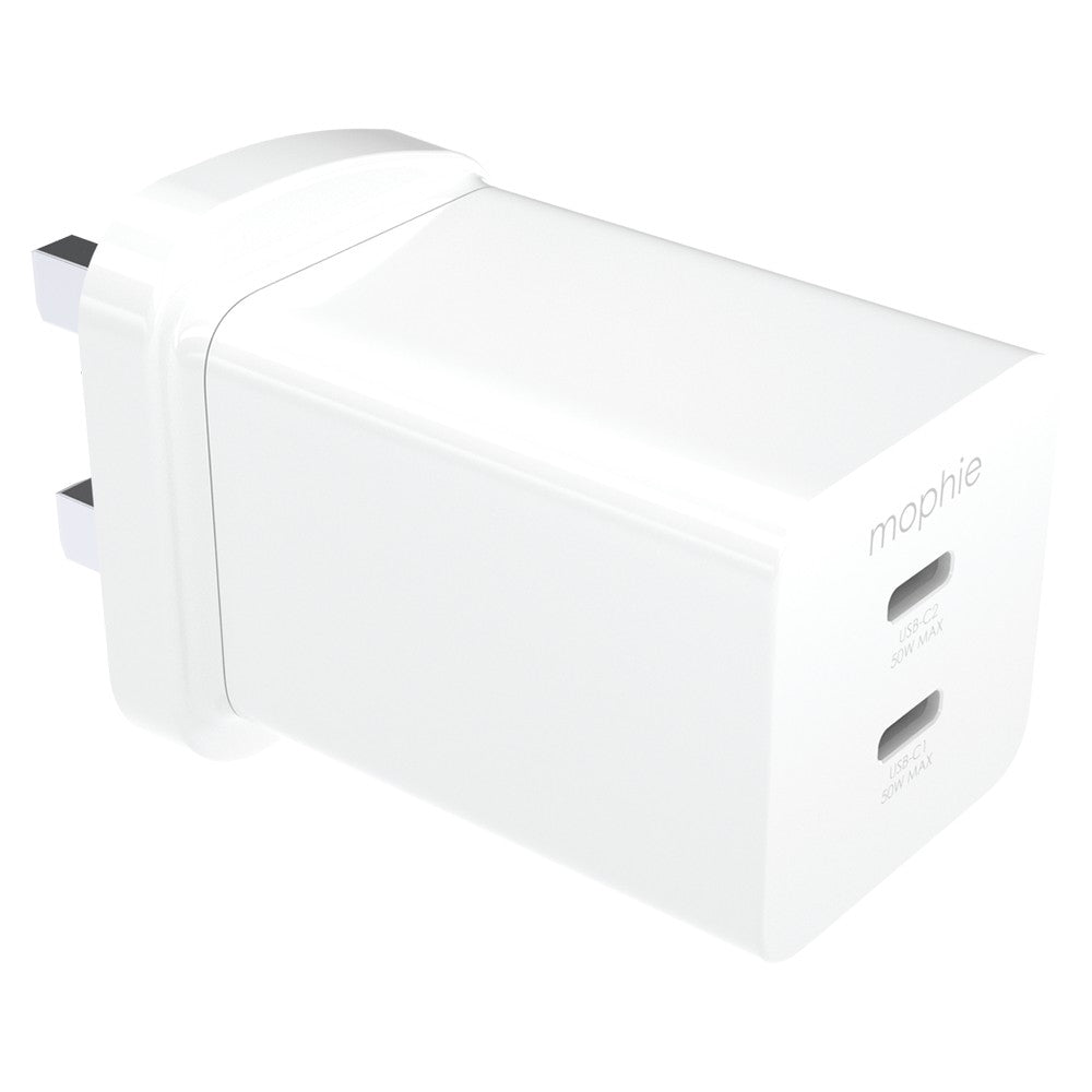 Zagg Mophie 50W Fast Charge USB-C PD Wall Adapter - White | 409911855 from Zagg - DID Electrical