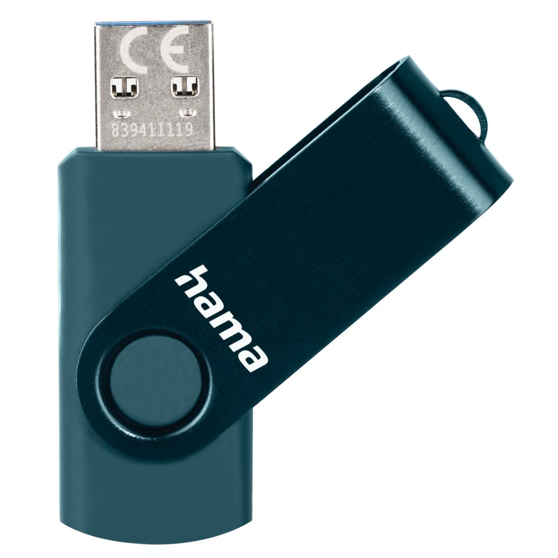 Hama Rotate USB 3.0 64GB USB Memory Stick - Blue | 435873 from Hama - DID Electrical