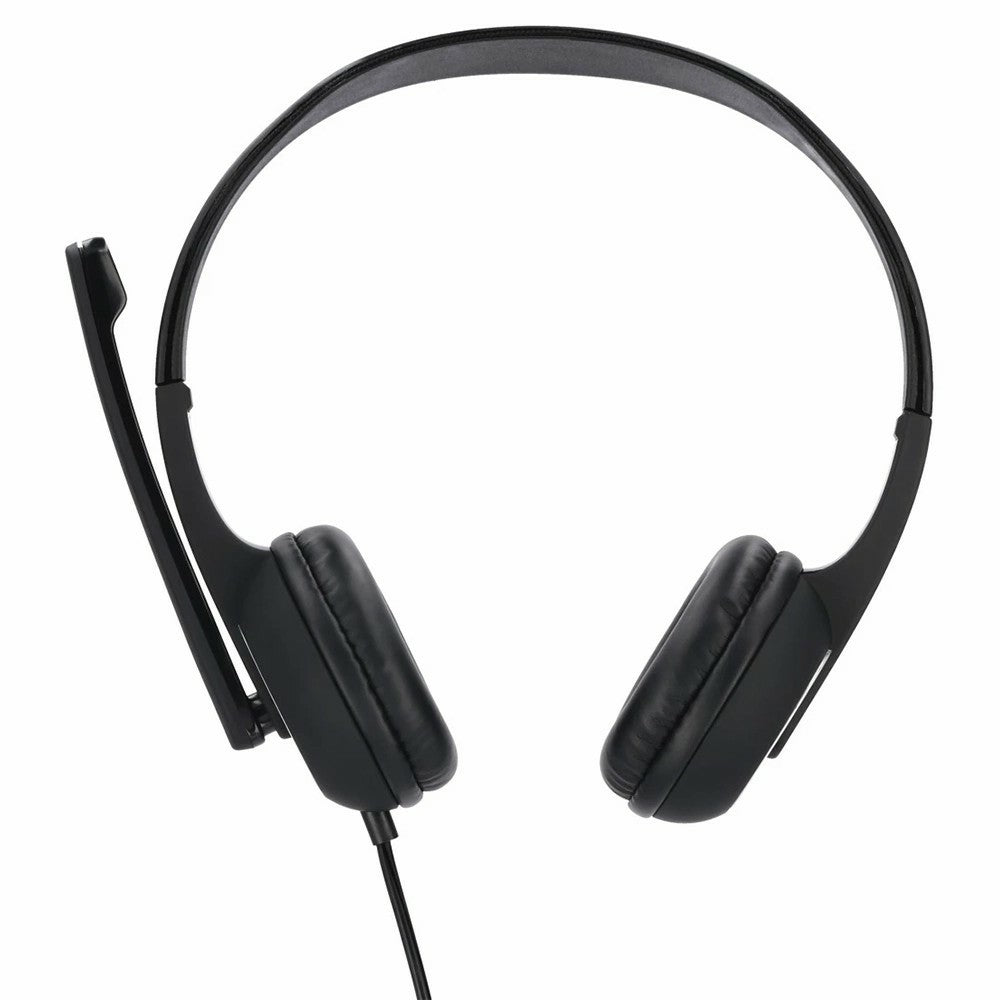 Hama HS-USB250 On-Ear Stereo Office Headset - Black | 458612 from Hama - DID Electrical