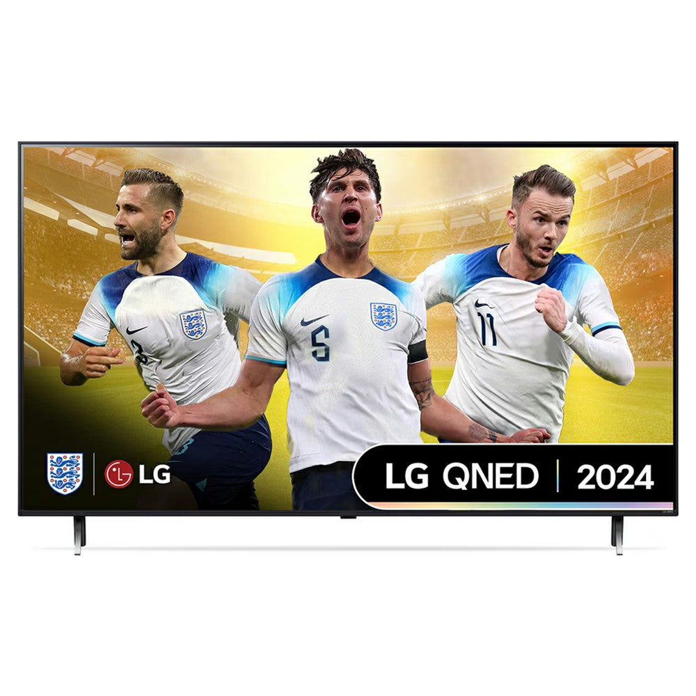 LG QNED80 50&quot; 4K AI Smart TV - Ashed Blue | 50QNED80T6A.AEK from LG - DID Electrical