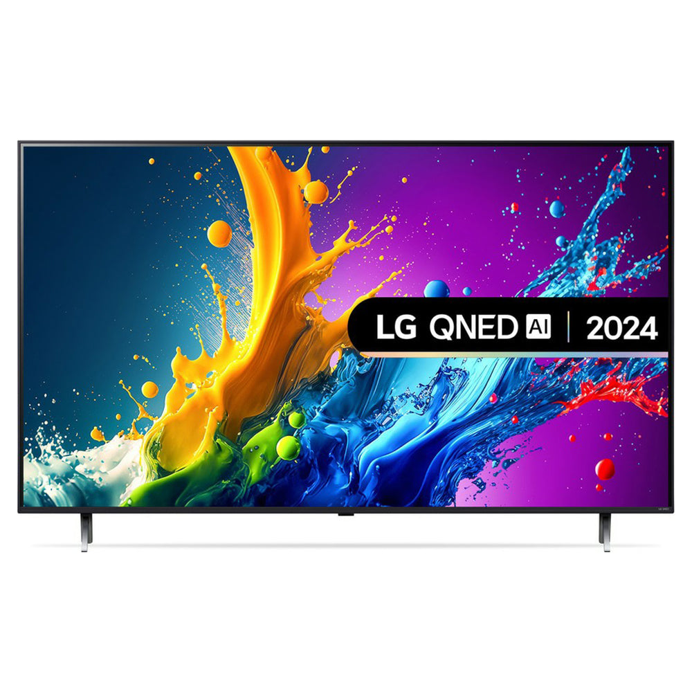 LG QNED80 75&quot; 4K Smart TV - Ashed Blue | 75QNED80T6A.AEK from LG - DID Electrical