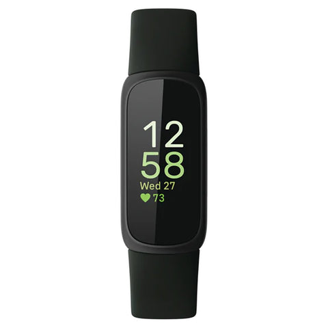 Fitbit Inspire 3 Health & Fitness Smart Watch - Black & Midnight Zen | 79-FB424BKBK