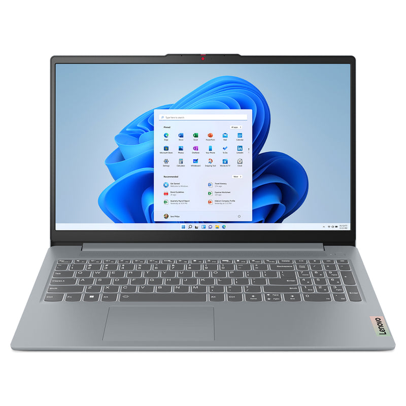 Lenovo IdeaPad Slim 3 Intel N 15.6" 4GB/128GB Laptop - Arctic Grey | 82XB0094UK from Lenovo - DID Electrical