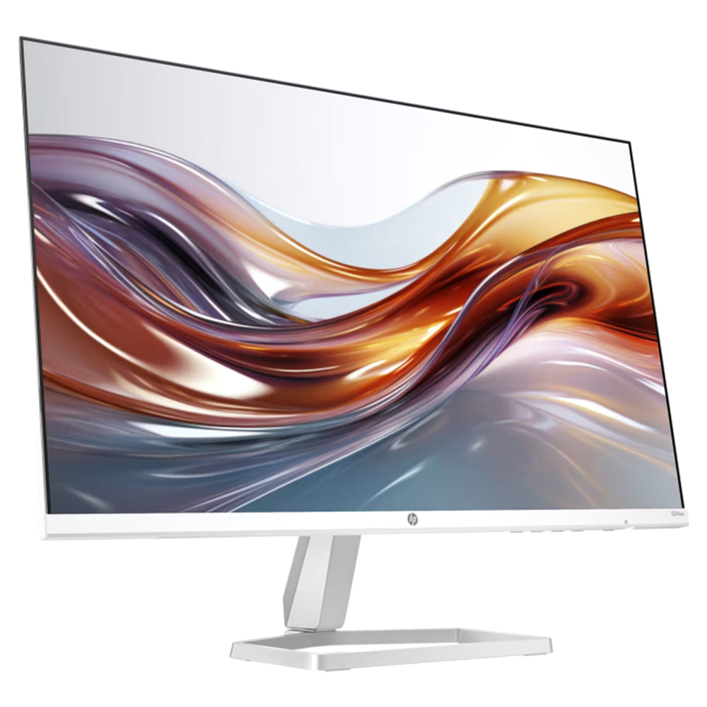 HP Series 5 24&quot; FHD Monitor with Speakers - White | 94C36AA#ABU from HP - DID Electrical