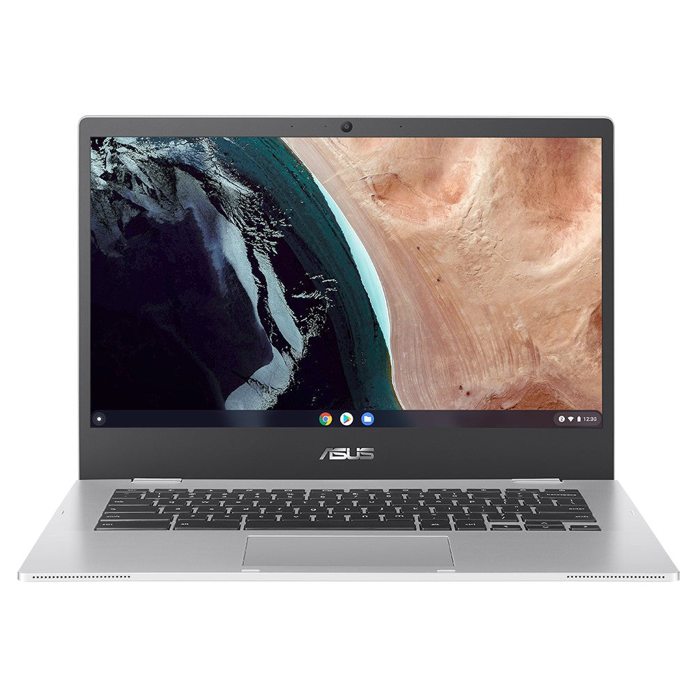 Asus Intel Celeron 14" 4GB/64GB Chromebook - Transparent Silver | CX1400CKA-NK0380 from Asus - DID Electrical