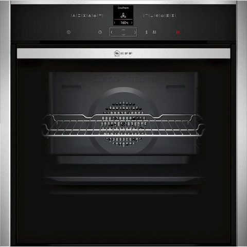 Neff N70 71L Built-In Electric Single Oven - Stainless Steel | B47CR32N0B