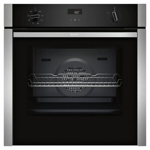 Neff N50 71L Built-In Electric Single Oven - Stainless Steel | B4ACF1AN0B