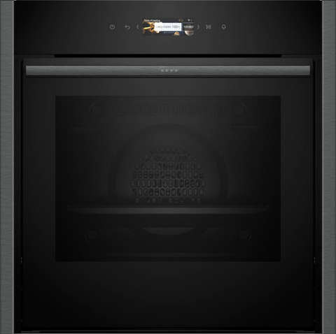 Neff N70 71L Built-In Electric Single Oven - Graphite Grey | B54CR31G0B