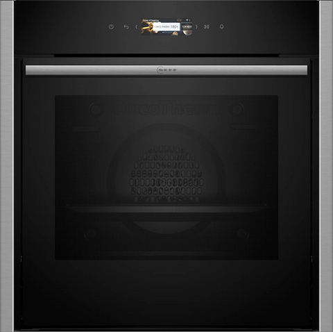 Neff N70 71L Built-In Electric Single Oven - Stainless Steel | B54CR31N0B