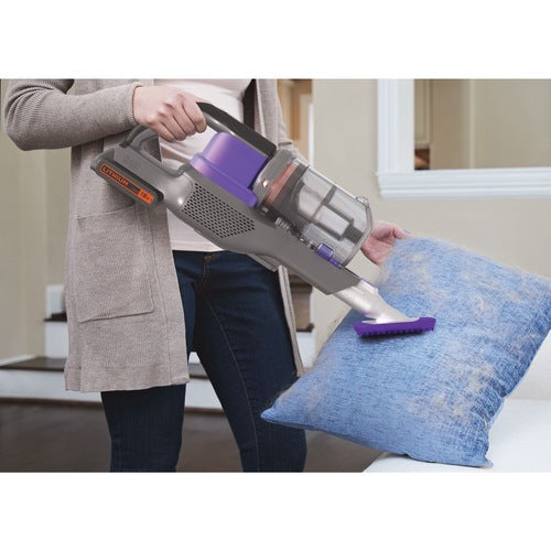 Black&amp;Decker PowerSeries Cordless Extreme Pet Vacuum Cleaner - Purple | BHFEV182CP-GB from Black &amp; Decker - DID Electrical