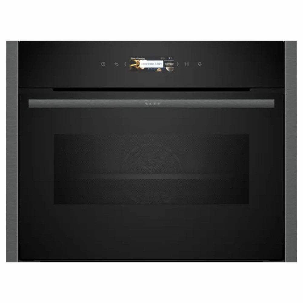 Neff N 70 Built-in 45L Compact Oven with Microwave Function - Graphite Grey | C24MR21G0B from Neff - DID Electrical