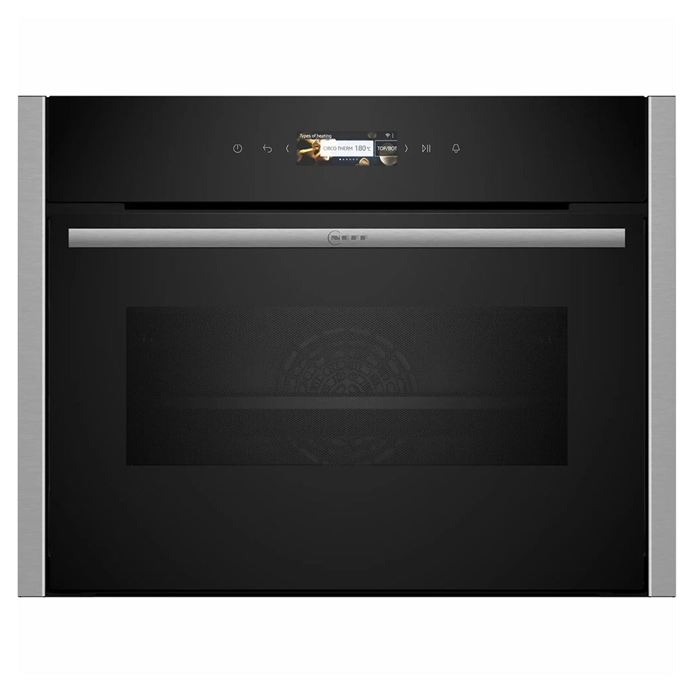 Neff N 70 Built-in 45L Compact Oven with Microwave Function - Stainless Steel | C24MR21N0B from Neff - DID Electrical