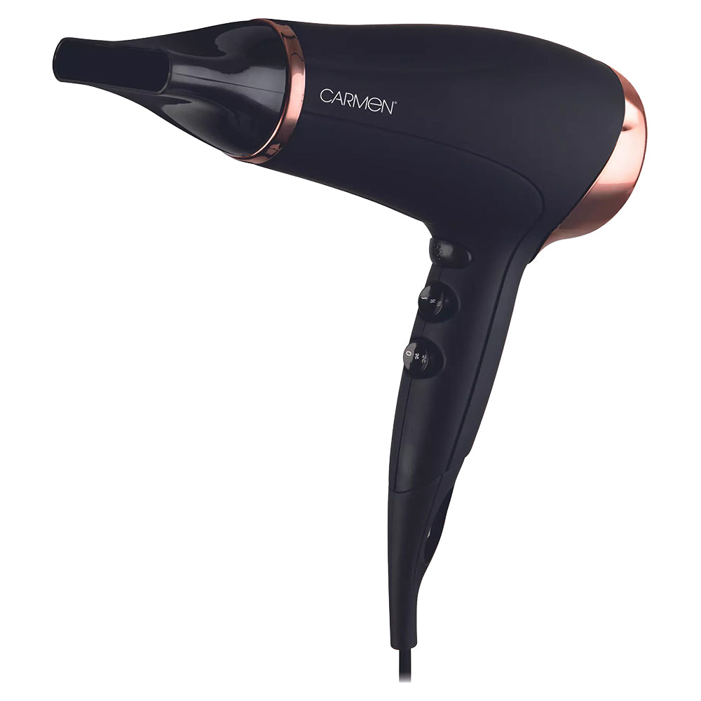 Carmen Noir 2200W Hair Dryer - Black | C80022COP from Carmen - DID Electrical