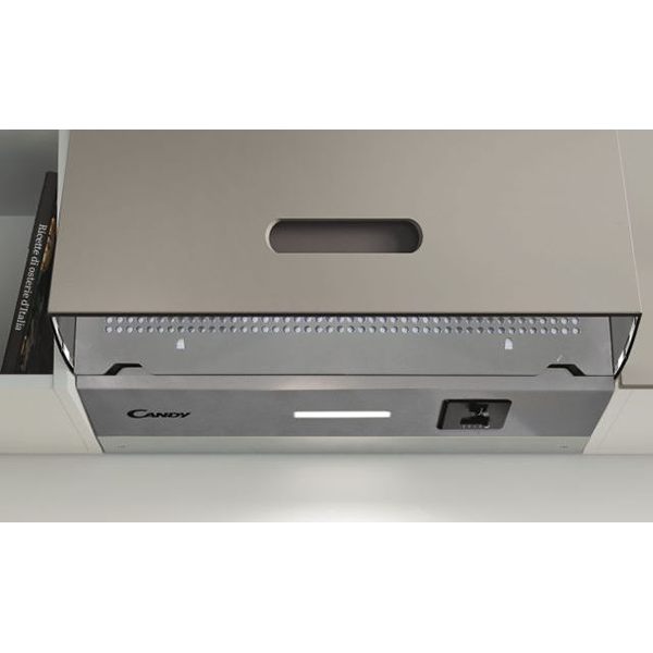 Candy 60CM Integrated Cooker Hood - Silver | CBP612/4GR from Candy - DID Electrical