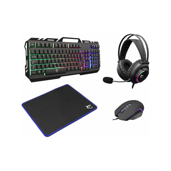 White Shark GC-4103 Cheyenne 4 in 1 Gaming Combo Set - Black | DID.ie ...