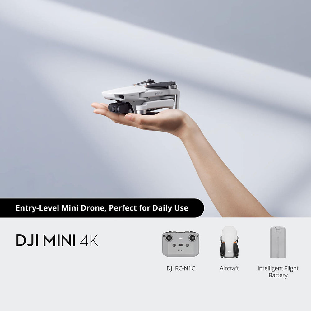 DJI Mini 4K Drone - White | CP.MA.00000798.01 from DJI - DID Electrical