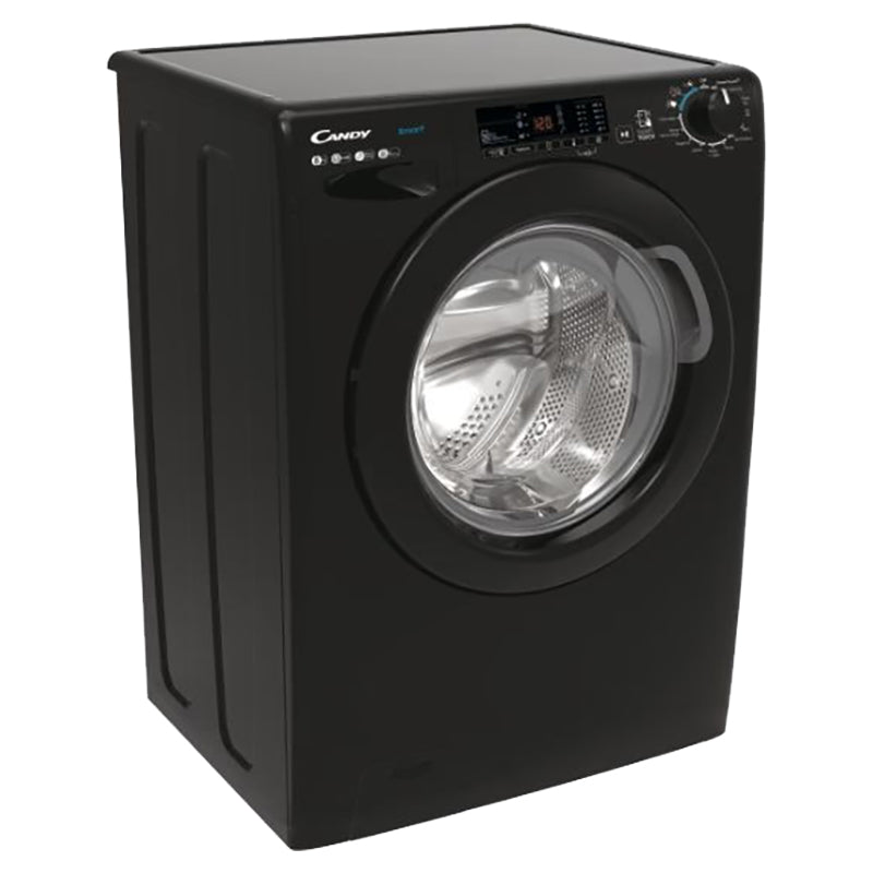 Candy 8KG 1400RPM Freestanding Washing Machine - Black | CS148TWBB4/1-80 from Candy - DID Electrical