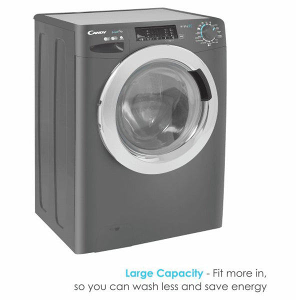 Candy 8KG/5KG 1200RPM Freestanding Washer Dryer - Graphite | CSOW2853TWCGE-80 from Candy - DID Electrical