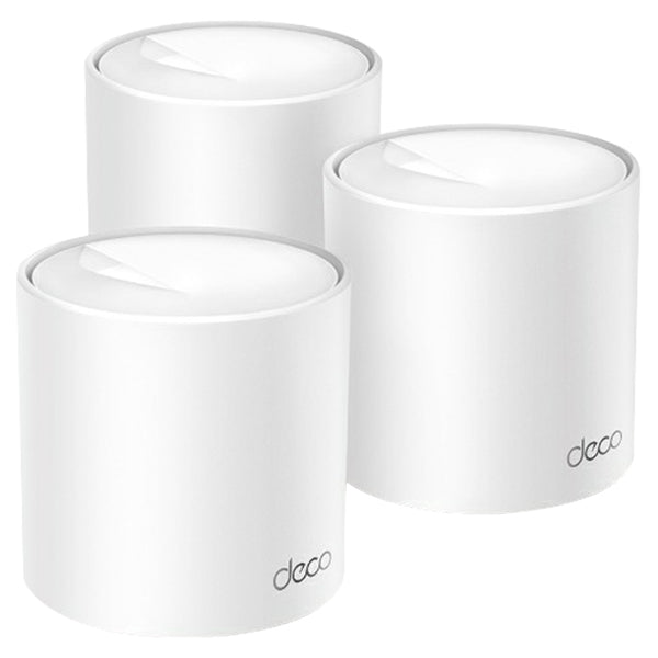 TP Link AX1500 Whole Home Mesh Wi-Fi 6 System - White | DECO X1500(3-PACK) from TP Link - DID Electrical