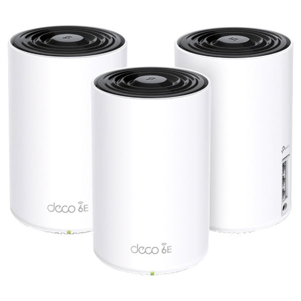 TP Link AXE5400 Tri-Band Mesh Wi-Fi 6E System - White | DECO XE753-PACK from TP Link - DID Electrical