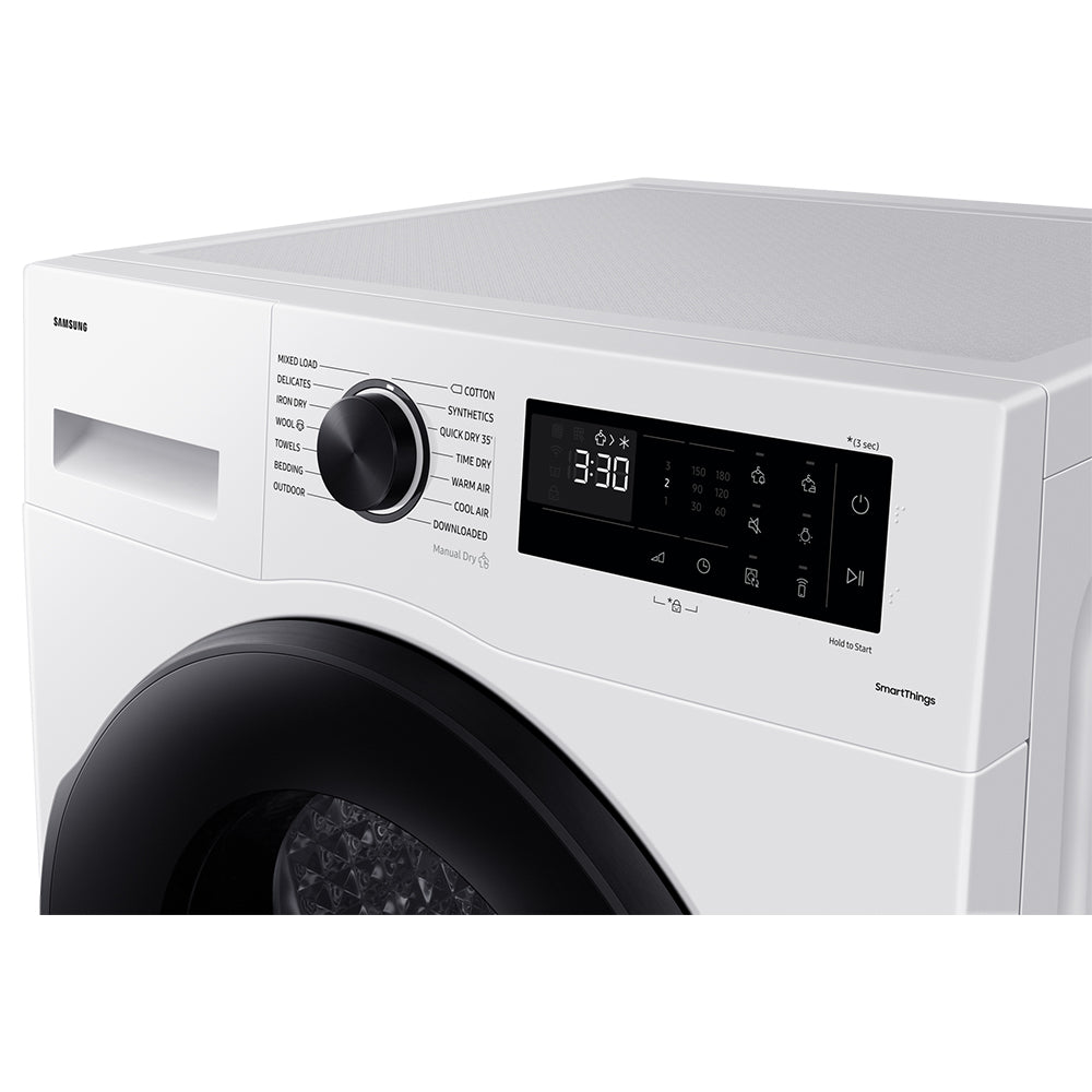 Samsung Series 5 9KG Condenser Tumble Dryer - White | DV90CGC0A0AEEU from Samsung - DID Electrical