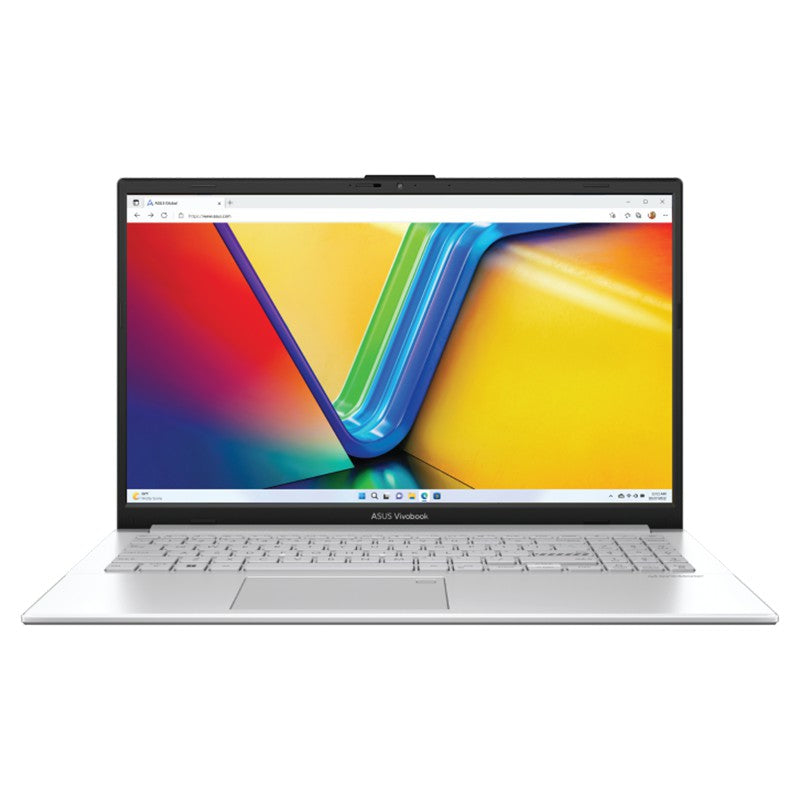 Asus Vivobook Go 15 Intel Core i3 15.6" 8GB/128GB Laptop - Cool Silver | E1504GA-NJ9096W from Asus - DID Electrical