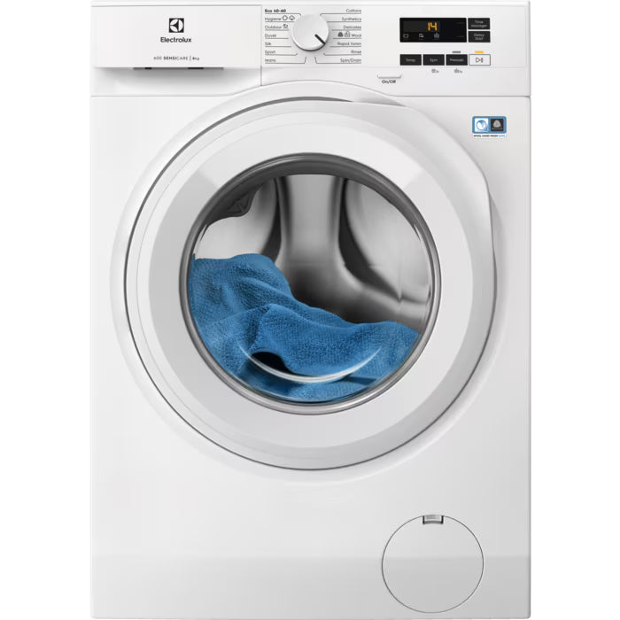 Electrolux 8KG 1400RPM Freestanding Washing Machine - White | EFI61841B from Electrolux - DID Electrical