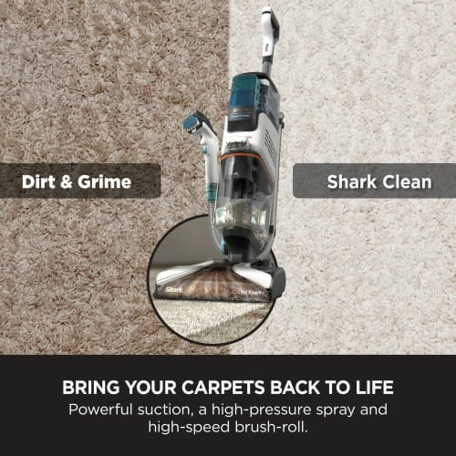 Shark CarpetXpert Built-In StainStriker Vacuum Cleaner - Rotator White | EX200uk from Shark - DID Electrical