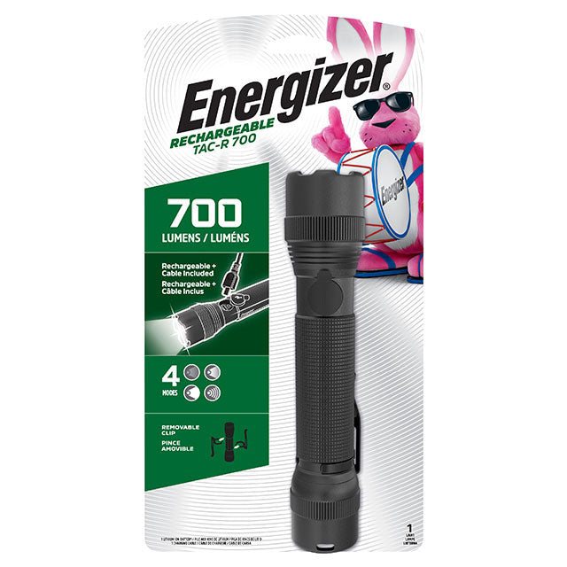 Energizer Performance Metal Rechargeable Tactical LED Torch - Black | ENE33018 from Energizer - DID Electrical