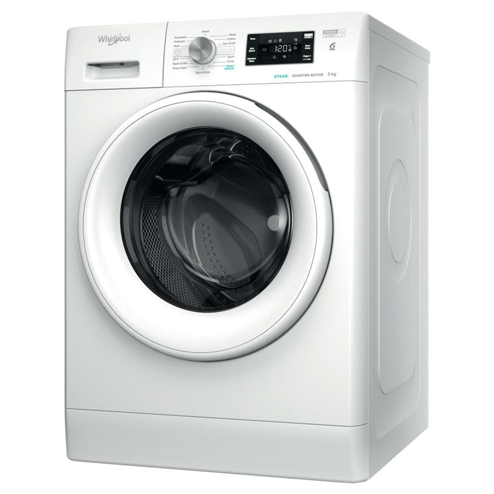 Whirlpool 6TH SENSE 8KG 1400RPM Freestanding Washing Machine - White | FFB 8469 WV UK from Whirlpool - DID Electrical