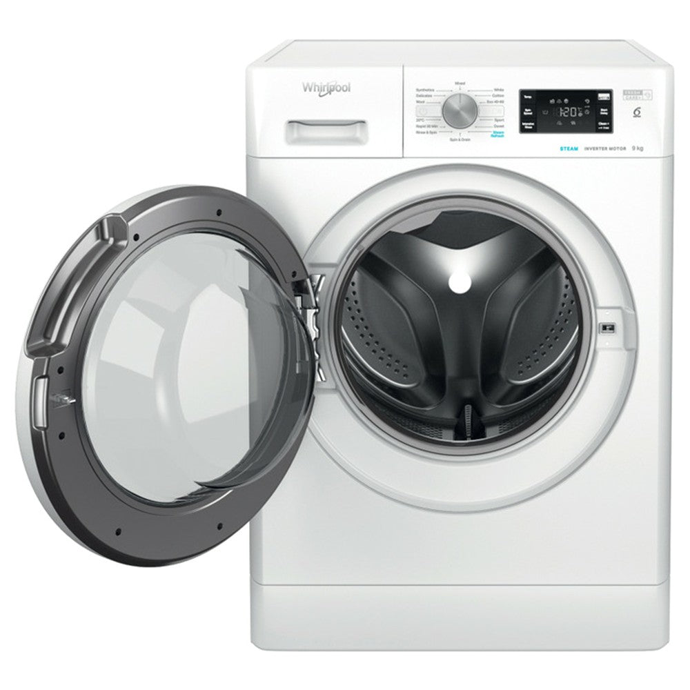 Whirlpool 6TH SENSE 8KG 1400RPM Freestanding Washing Machine - White | FFB 8469 WV UK from Whirlpool - DID Electrical