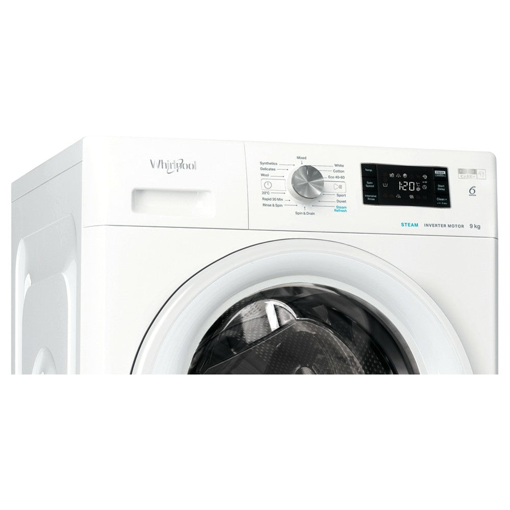 Whirlpool 6TH SENSE 8KG 1400RPM Freestanding Washing Machine - White | FFB 8469 WV UK from Whirlpool - DID Electrical