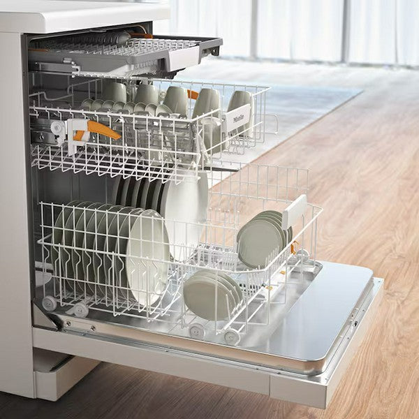 Miele Active Plus 60CM Freestanding Standard Dishwasher - White | G5410 SC WH from Miele - DID Electrical