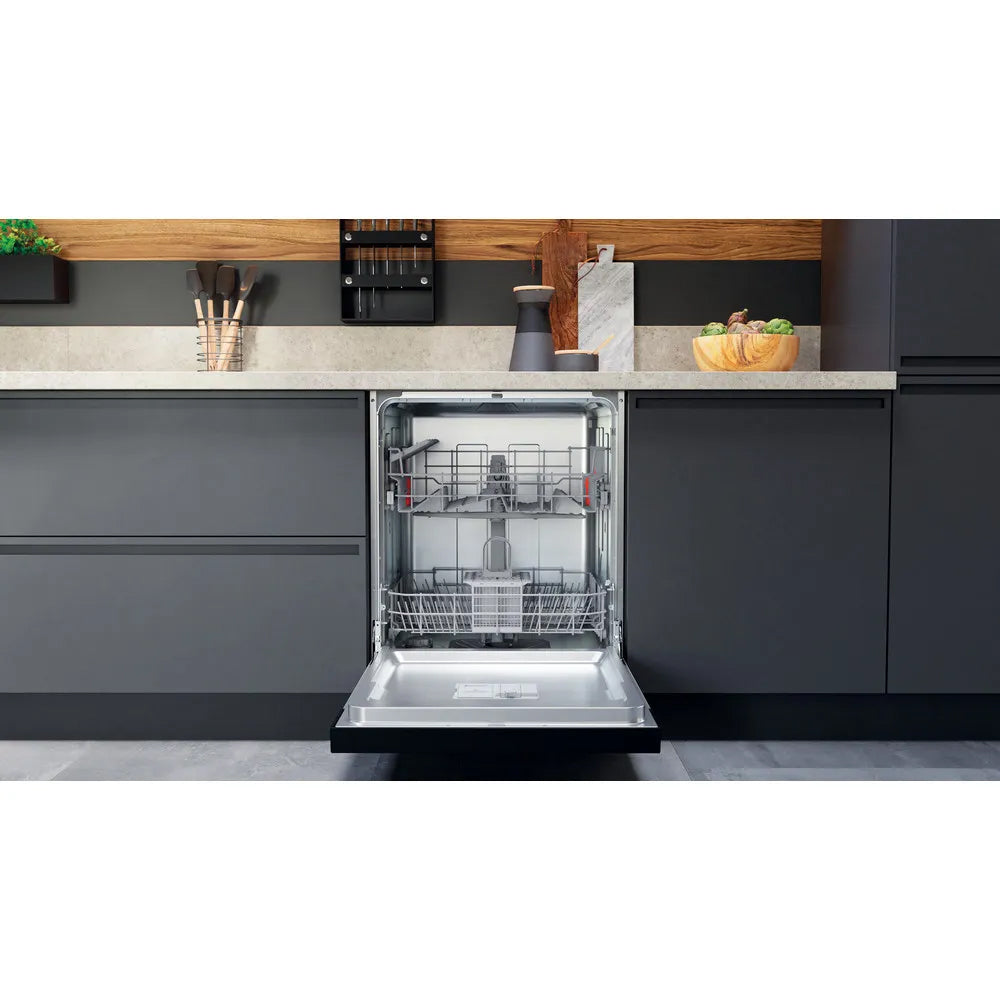 Hotpoint 60CM Built-In Standard Dishwasher - Black | H3BL626BUK from Hotpoint - DID Electrical