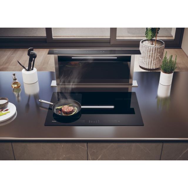 Haier 6 Series 80cm Built-In Induction Hob - Black | HAMTSJ86MC/1 from Haier - DID Electrical