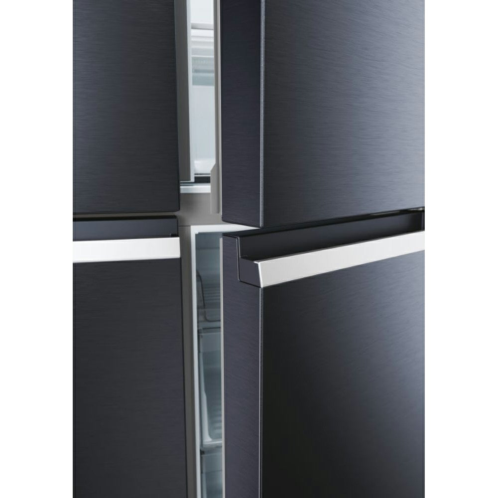 Haier Cube 90 Series 5 528L Multi Door American Style Freestanding Fridge Freezer | HCR5919ENMB from Haier - DID Electrical