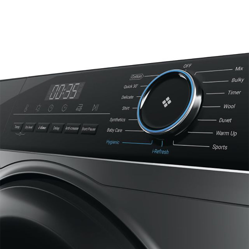 Haier I-Pro Series 3 9KG Freestanding Heat Pump Tumble Dryer - Antracite | HD90-A2939R-UK from Haier - DID Electrical