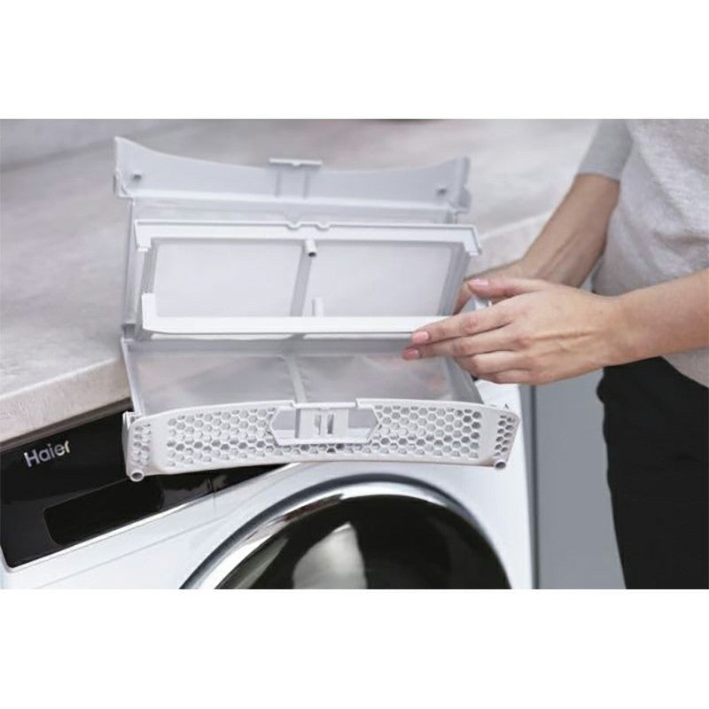 Haier I-Pro Series 7 9KG Freestanding Heat Pump Tumble Dryer - White | HD90-A2979N-UK from Haier - DID Electrical