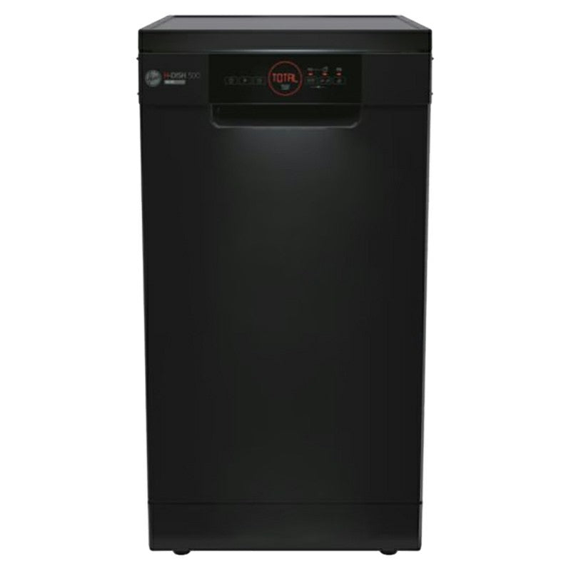 Hoover H-DISH 44CM Freestanding Slimline Dishwasher - Black | HDPH 2D1049B-80 from Hoover - DID Electrical