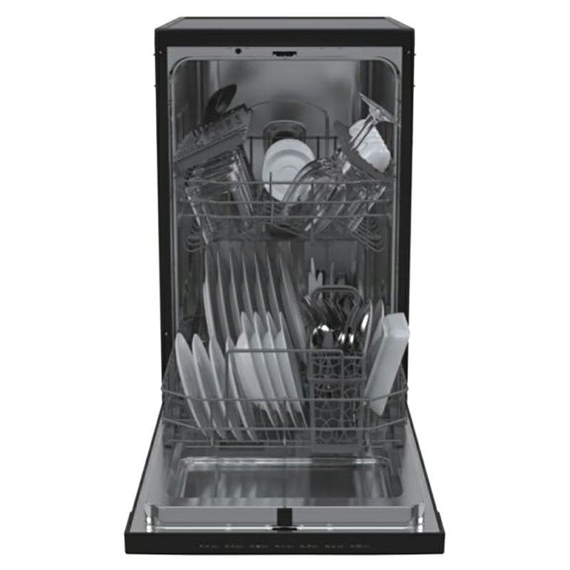 Hoover H-DISH 44CM Freestanding Slimline Dishwasher - Black | HDPH 2D1049B-80 from Hoover - DID Electrical