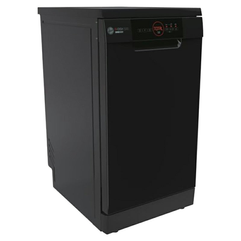 Hoover H-DISH 44CM Freestanding Slimline Dishwasher - Black | HDPH 2D1049B-80 from Hoover - DID Electrical